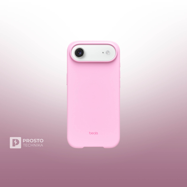 Чехол Beats iPhone Air with MagSafe and Camera Control - Pebble Pink